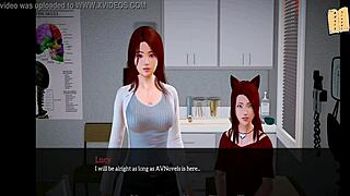 my new family 287: erotic anime with milf and redhead 😍