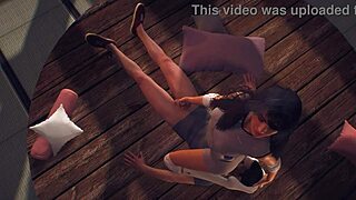 I experience femdom face sitting in yoga class with curvy outfits