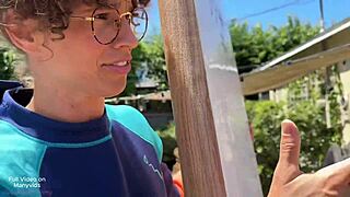 Surfer Stepmom Seduces Stranger After Beach Fun