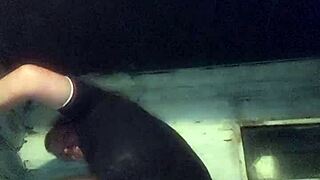 Full Video Rough Fuck of a Policeman's Anal Hole with Vodka Bottle