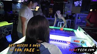 horny step sister in leggings begs for anal after steamy massage