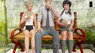 Teacher explores outdoor japanese hentai in ripples part 10 gameplay