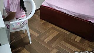 Beautiful big ass homemade video with a taboo theme