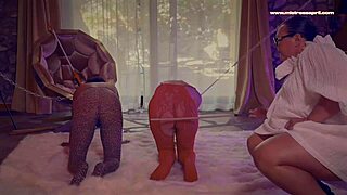 Dominatrix Mistress April Punishes Slave Rose Over Phone Mishap