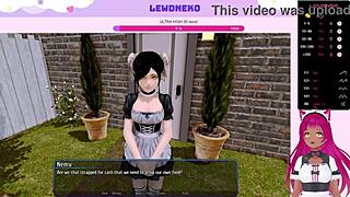 vtuber lewdneko dives into harem hotel game play