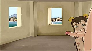 Four Elements Trainer Book 4 Love Part 42 - Experienced Pussy in Anime Hentai Cartoon Game with Double Vaginal Action