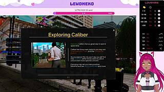 vtuber lewdneko dives into harem hotel game play