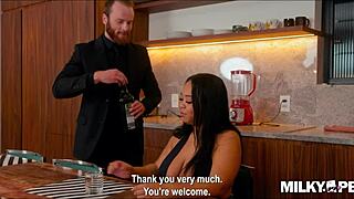 i got fucked bareback by my husbands best friend, busty milf