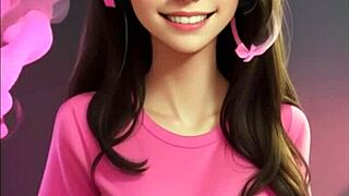 What secrets does AI-generated Mona hide in this hentai?