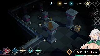 escape dungeon 2-銀月蒼狼 蘇拉爾-4~被迫與巨漢結婚 被大屌破處後射精在子宮裡