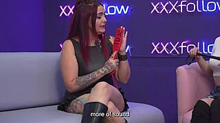 Christy Evans dominates and fucks Dani Ortiz in a hot swap