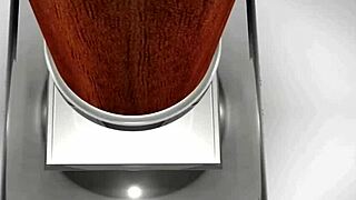 Teen bent over for monster cock cumshot in warehouse