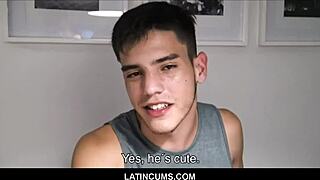 hot young latin teen boys have bareback orgy for cash, sucking monster cocks 😈💦