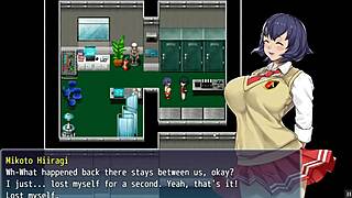 Holy Hell! Hentai Student Loses Virginity in Closet!