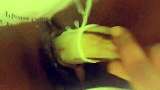 anal sex with veggies in pussy