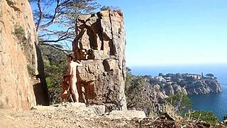 Unforgettable Outdoor Sex with Hot Couple on Public Path