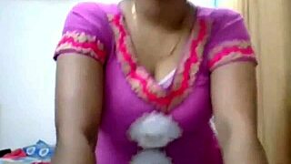 pakistani girl enjoys playful webcam fun with friends