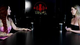 Threesome Lez Goes Down On Hot Pussy