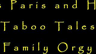Ms paris and her taboo tales family orgy 😏