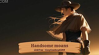 that handsome guy moans so loud during his solo orgasm