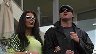 Beautiful brunette milf mom at home