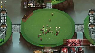 Barbarian king creampies tight pussy in hentai game ep 2 action.