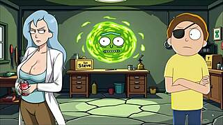 Portal Porn Demoniums Parody Hentai Game Episode 8: Spooky Succubus And Evil Morty