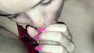 Debora Prado shares an intimate moment with her partner during the night