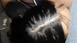 Wet pussy licking with my neighbor's daughter in POV