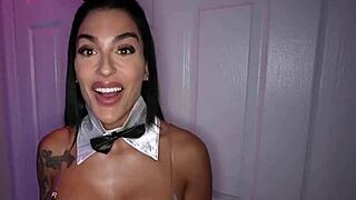 Halloween hedonism: Egyptian wife's big cock adventure with Kaby Snow
