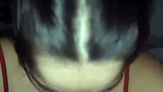 Debora Prado shares an intimate moment with her partner during the night