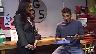 This milf bosses the office but submits anally in bed.