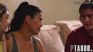 stepfamily bonding during horror movie leads to unexpected intimacy between siblings and stepmom