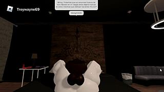 the femboy is getting his ass fucked by his black papi with a monster cock