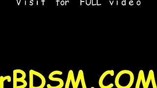 Detailed Punishment Of Masked Babe With Drawings And Toys