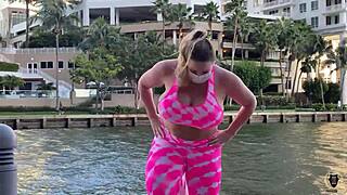 BBW performer rides partner's cock in scene