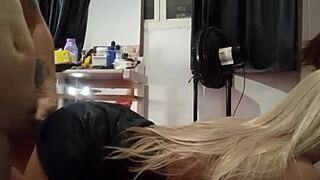 Stepdaughter punished with sex toy for self-pleasure outside