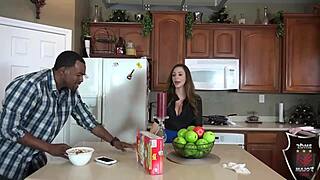 horny old guy fucks blonde santa girl around christmas tree