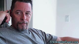 Teen babe enjoys oral from mature cougar