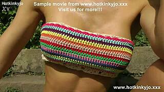 Hotkinkyjo Performs Self-Ass Fisting and Prolapse at Castle Stairs