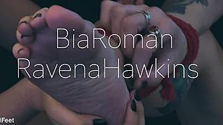 It's amusing to see your obsession with my bare feet