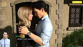 Teen in sexy outfit explores Rosewater Manor