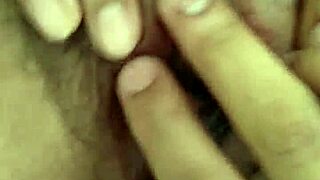 he grabs my hairy tight pussy and fucks me hard