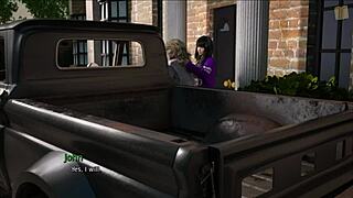 exploring dusklight manor in cute outfit