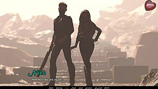 Brunette Shaved Pussy Gets Hard FUCKING in SANDSTORM Part 7