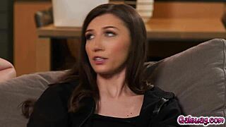 oops, maya woulfe’s first lesbian sex wit alison rey n lilly bell after breakup!