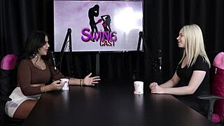 I love this position on all fours, and she said who would match on Tinder - Vivian Lola in sheer red.