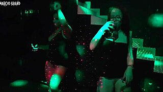 after the party we were invited to spend the night at a stranger's house