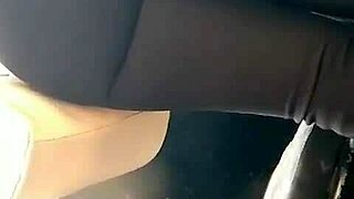 young 18+ girl shows off her big ass in casual story