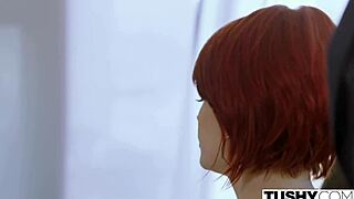 Bree Daniels' first anal scene in a hot redhead-themed set